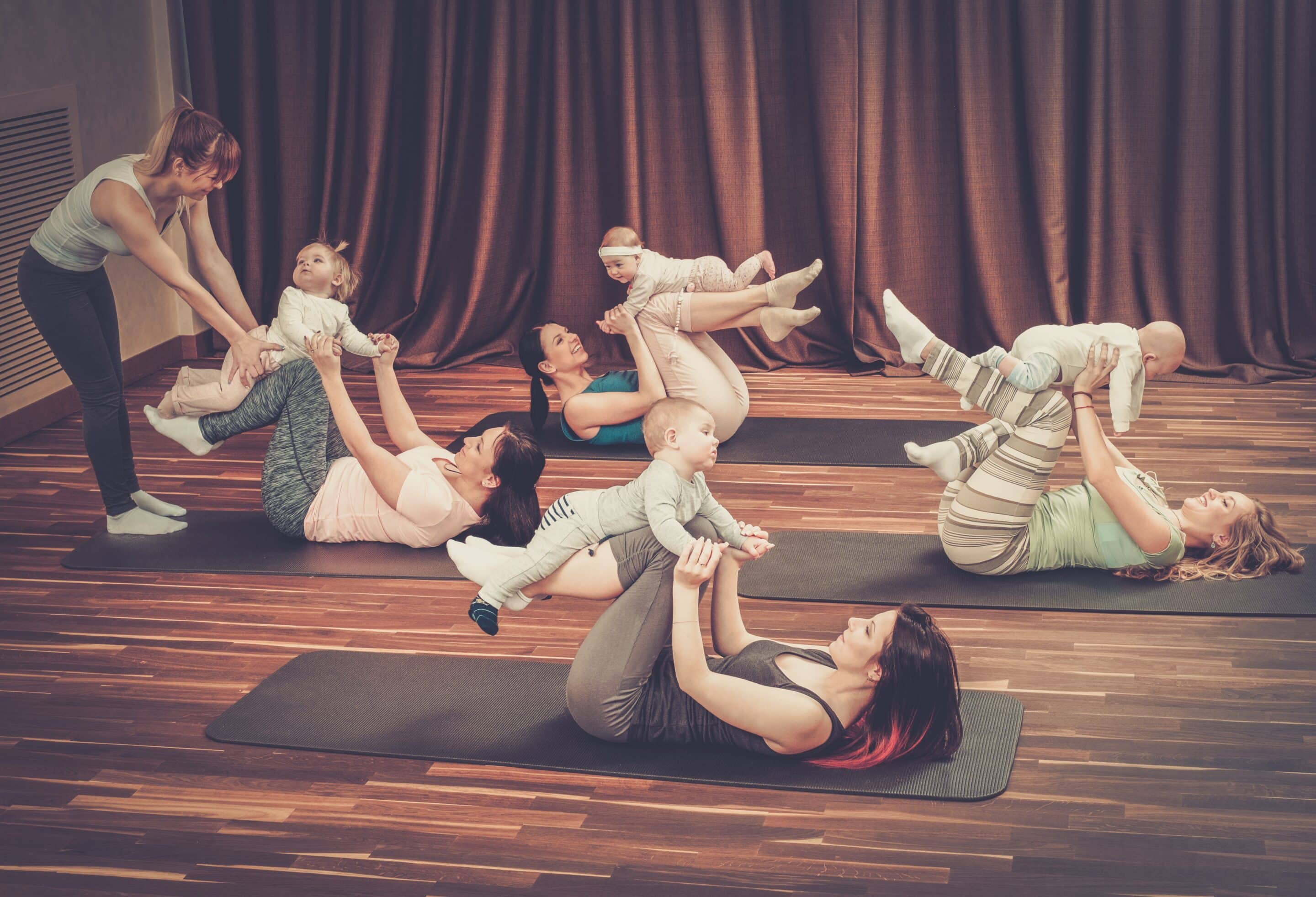 yoga post natal clinique des salins